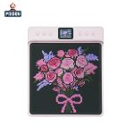预售三代78×78智能拼豆板 LED灯光指引APP控制 大尺寸专业级像素画DIY手工拼图 源头工厂批发