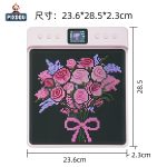 预售三代78×78智能拼豆板 LED灯光指引APP控制 大尺寸专业级像素画DIY手工拼图 源头工厂批发